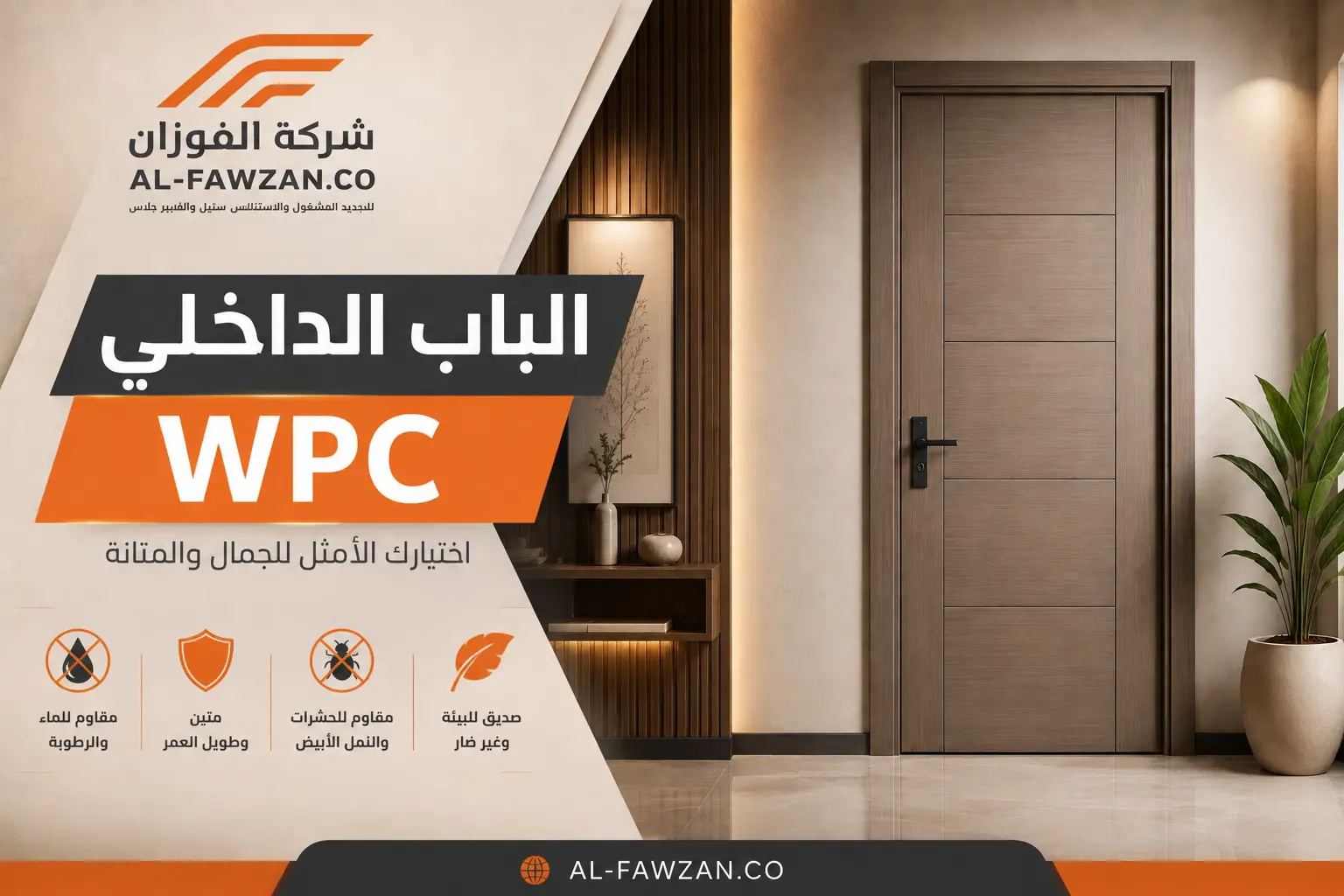 الباب الداخلي WPC